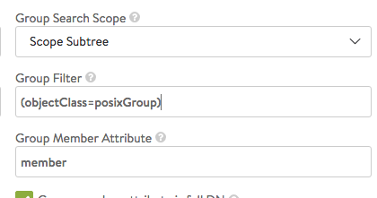 LDAP group posix